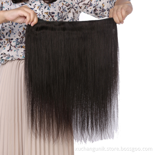 Uniky Factory 10A 30 Inch Virgin Peruvian Hair,Peruvian Human Hair Bundle,Peruvian Bone Straight Human Hair Extension